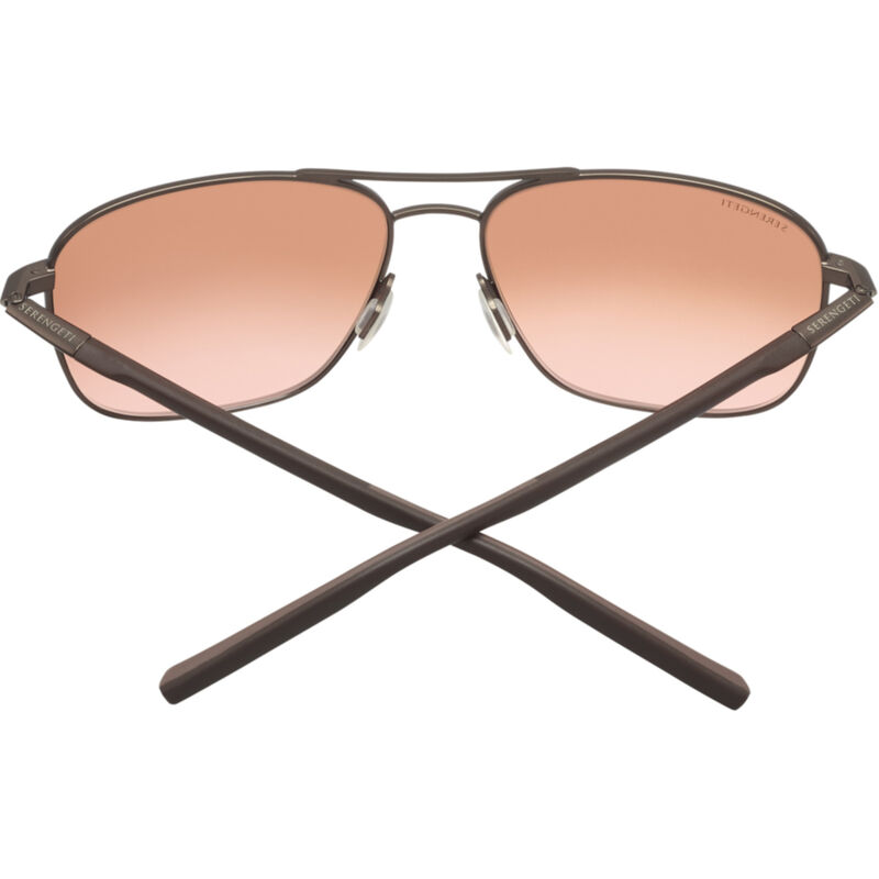 SPELLO, Matte Espresso with Dark Brown Temples and Chocolate Brown Inside Temple Tips-Mineral Non Polarized Drivers Gradient Cat 2 to 3, hi-res image number null